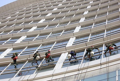 物業保潔服務外墻清洗工藝流程是怎樣的？